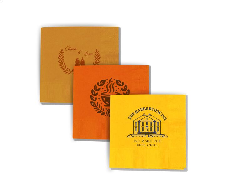 custom colored napkins, Perfect for weddings, parties, and special occasions.
