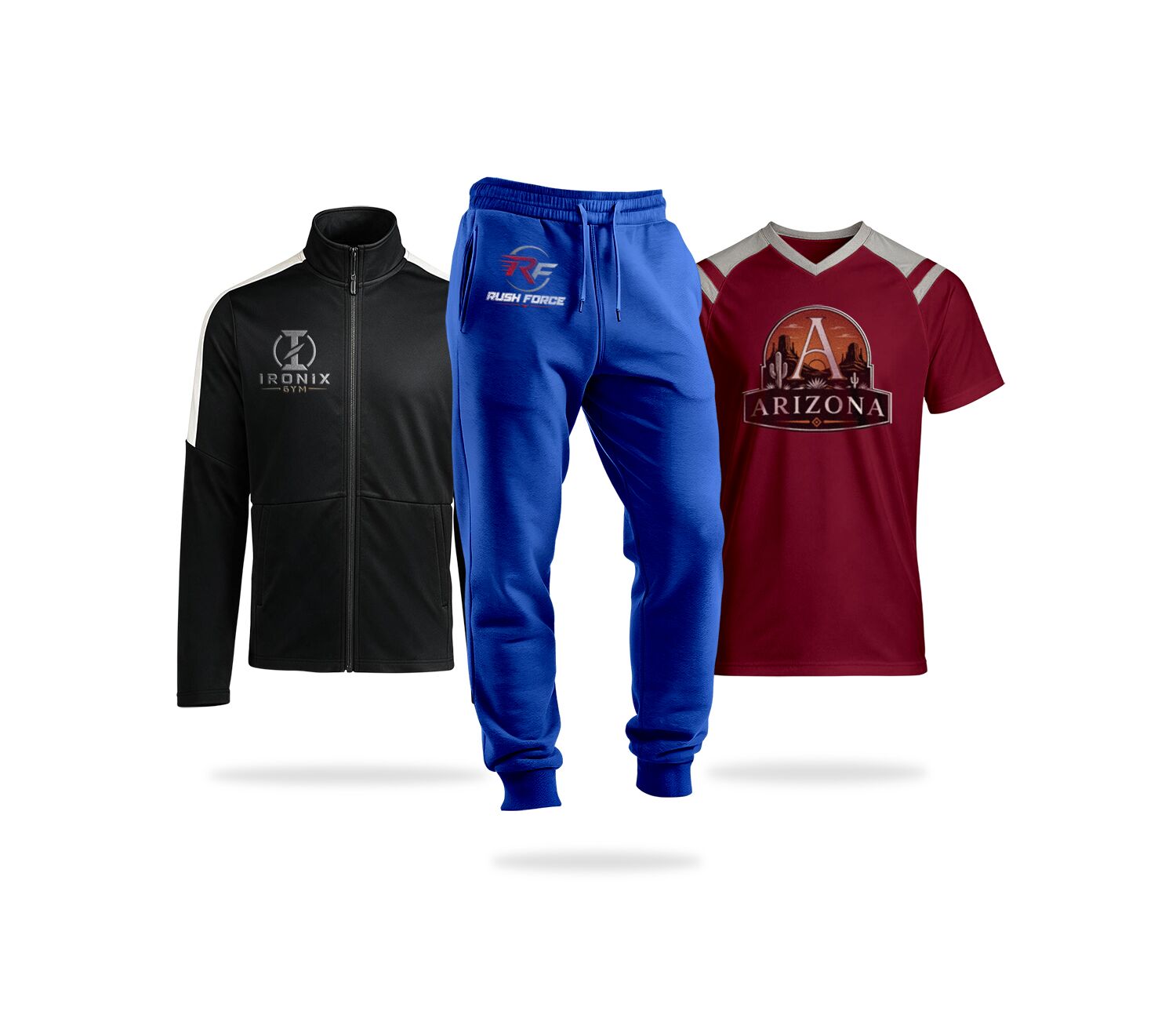 Active wear personalized for sports fans
